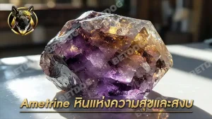 Ametrine หินแห่งความสุขและสงบ
