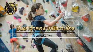 ปีนผาจำลอง เหมาะกับใคร