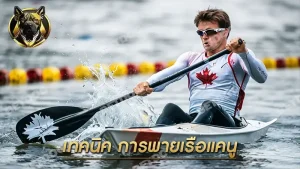 เทคนิค การพายเรือแคนู