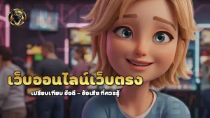 เว็บออนไลน์เว็บตรง