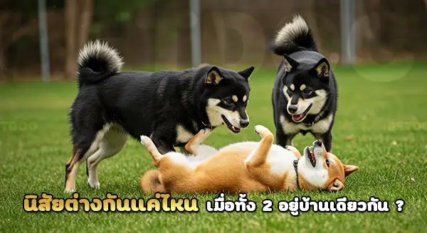 ชิโกกุ vs ชิบะอินุ