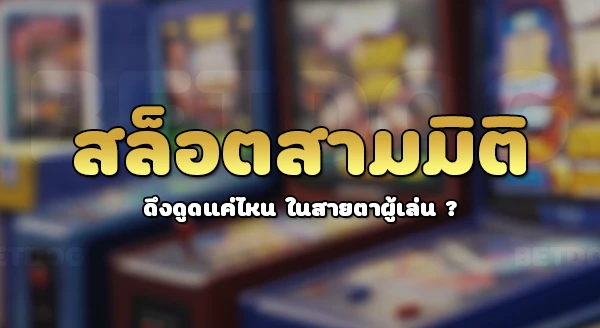 สล็อต 3 มิติ คืออะไร