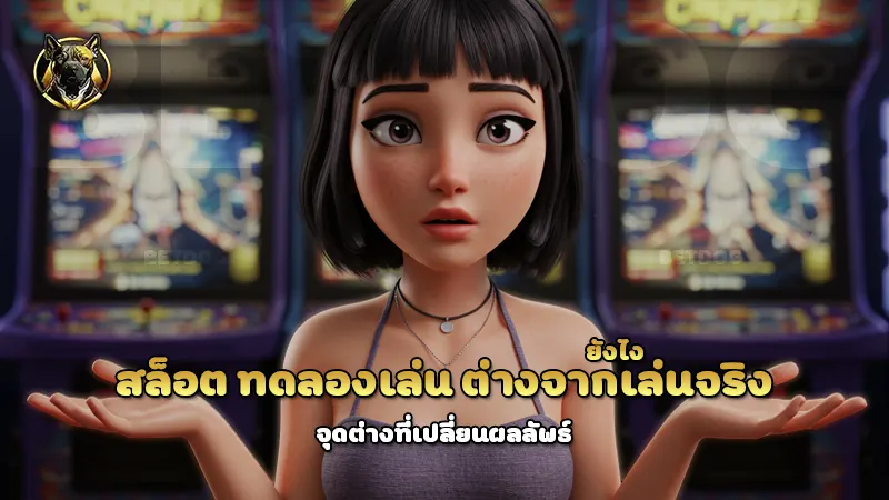 สล็อต ทดลองเล่น ต่างจากเล่นจริงยังไง