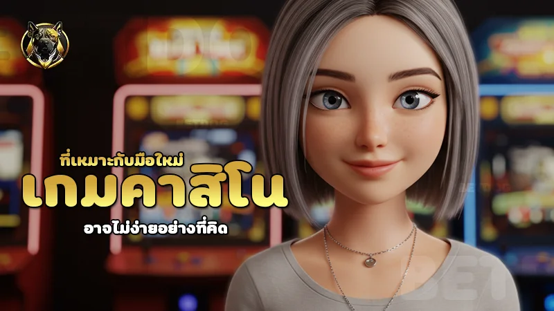 เกมคาสิโน ที่เหมาะกับมือใหม่