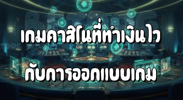เกมคาสิโนอะไร ทำเงินได้ไวที่สุด