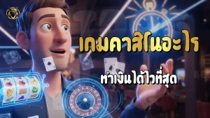 เกมคาสิโนอะไร ทำเงินได้ไวที่สุด