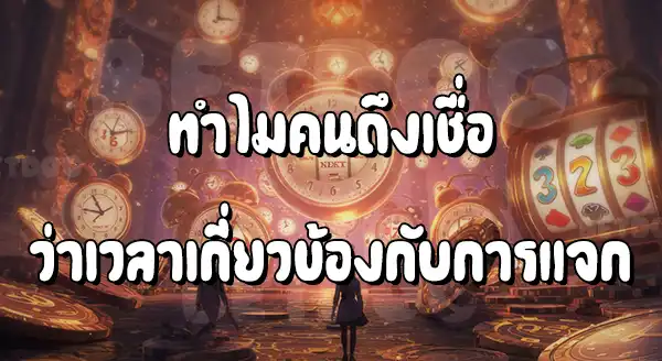 เวลามีผลต่อ สล็อตแตกไหม